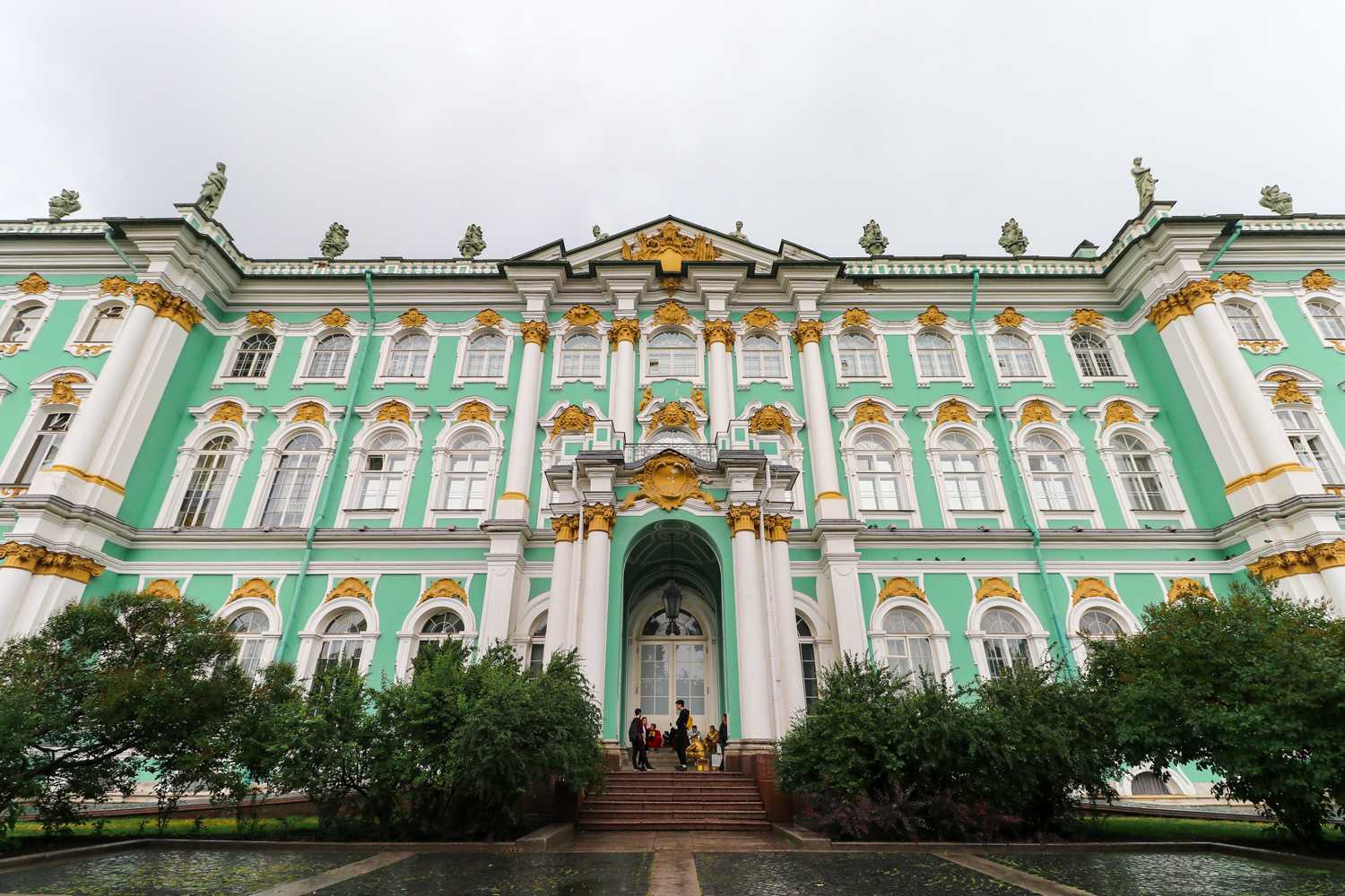 Эрмитаж сад Санкт-Петербург зимний дворец