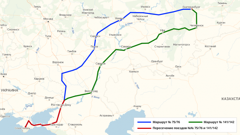 Карта движения поезда новосибирск белгород