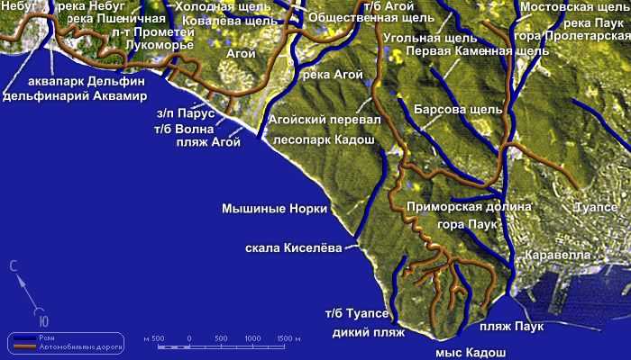 Инал бухта на карте черноморского побережья фото с описанием