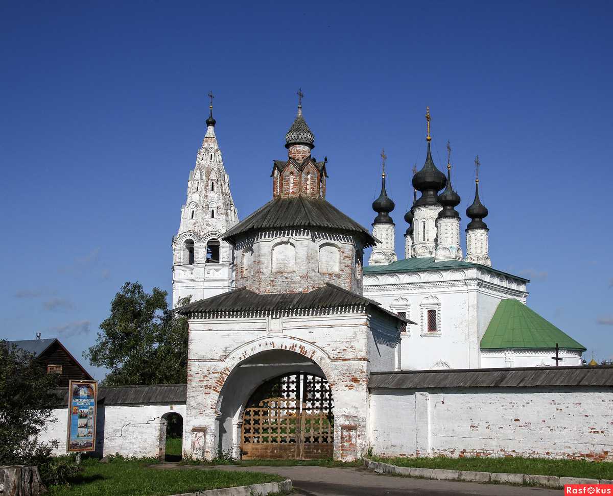 список достопримечательности суздаля