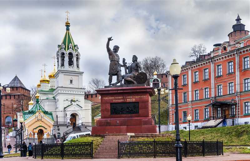 Площадь народного единства в нижнем новгороде фото