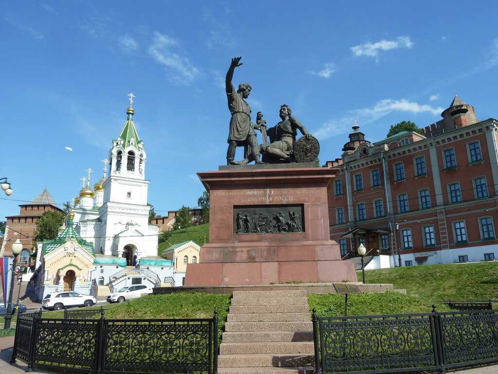 Площадь народного единства в нижнем новгороде фото