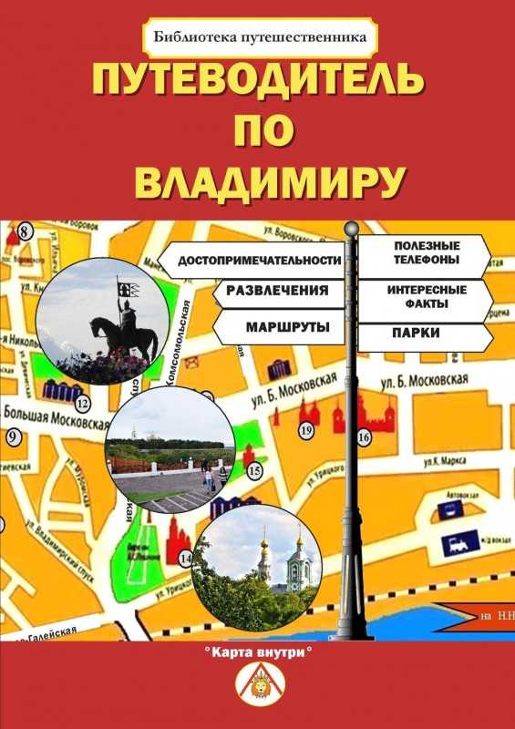 Карта достопримечательностей владимира