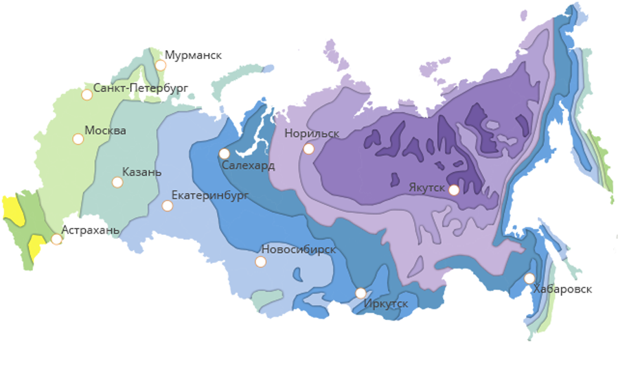 Рейтинг мест в россии с самым лучшим климатом