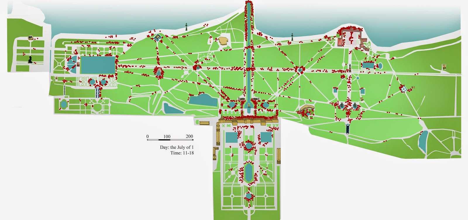 Дворцово-парковый ансамбль петергоф: большой дворец, нижний парк и верхний сад
