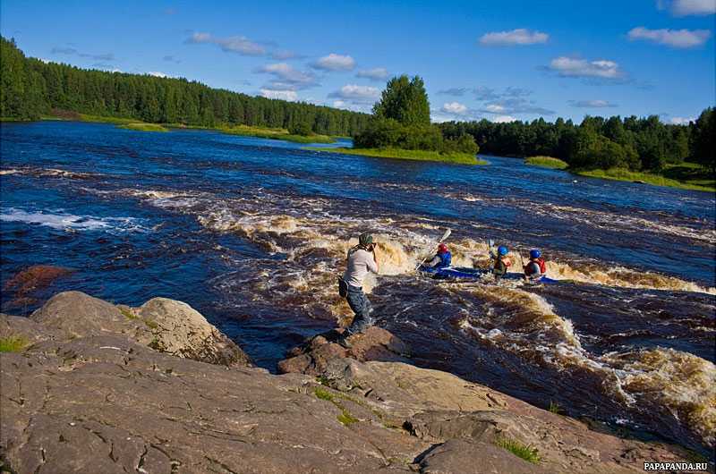 Река Водла в Карелии