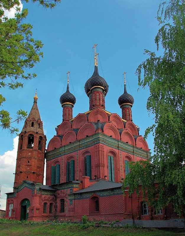 Церковь богоявления в ярославле фото