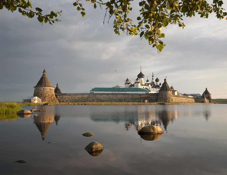 Соловецкий монастырь панорама