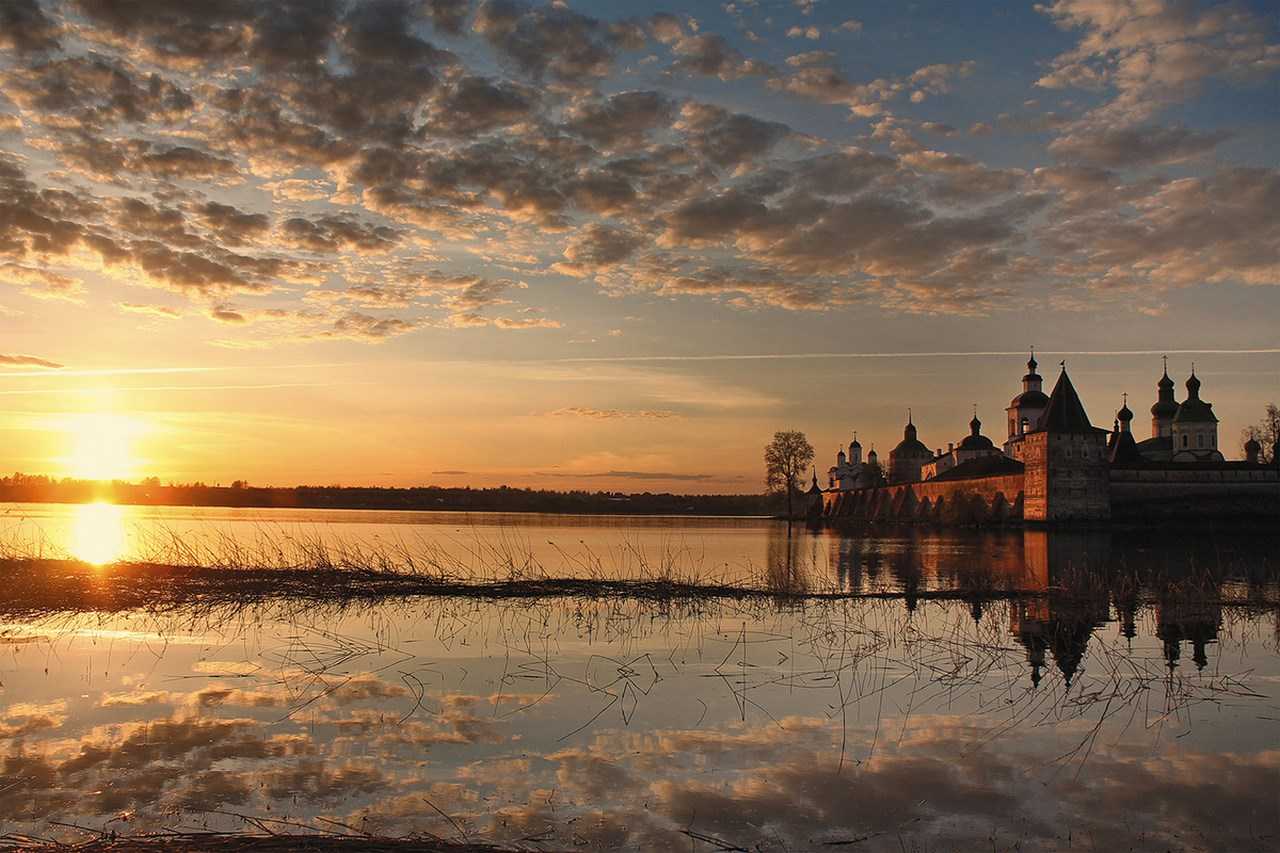 Кирилло Белозерский монастырь закат