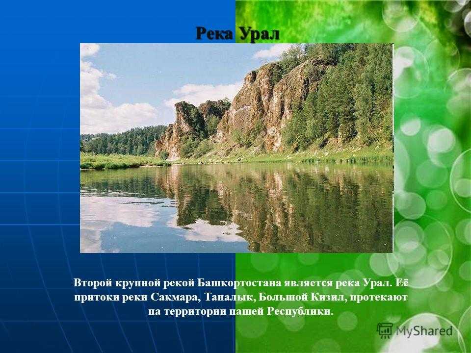 Презентация по теме река урал