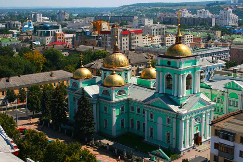 Спасо Преображенский собор Белгород внутри