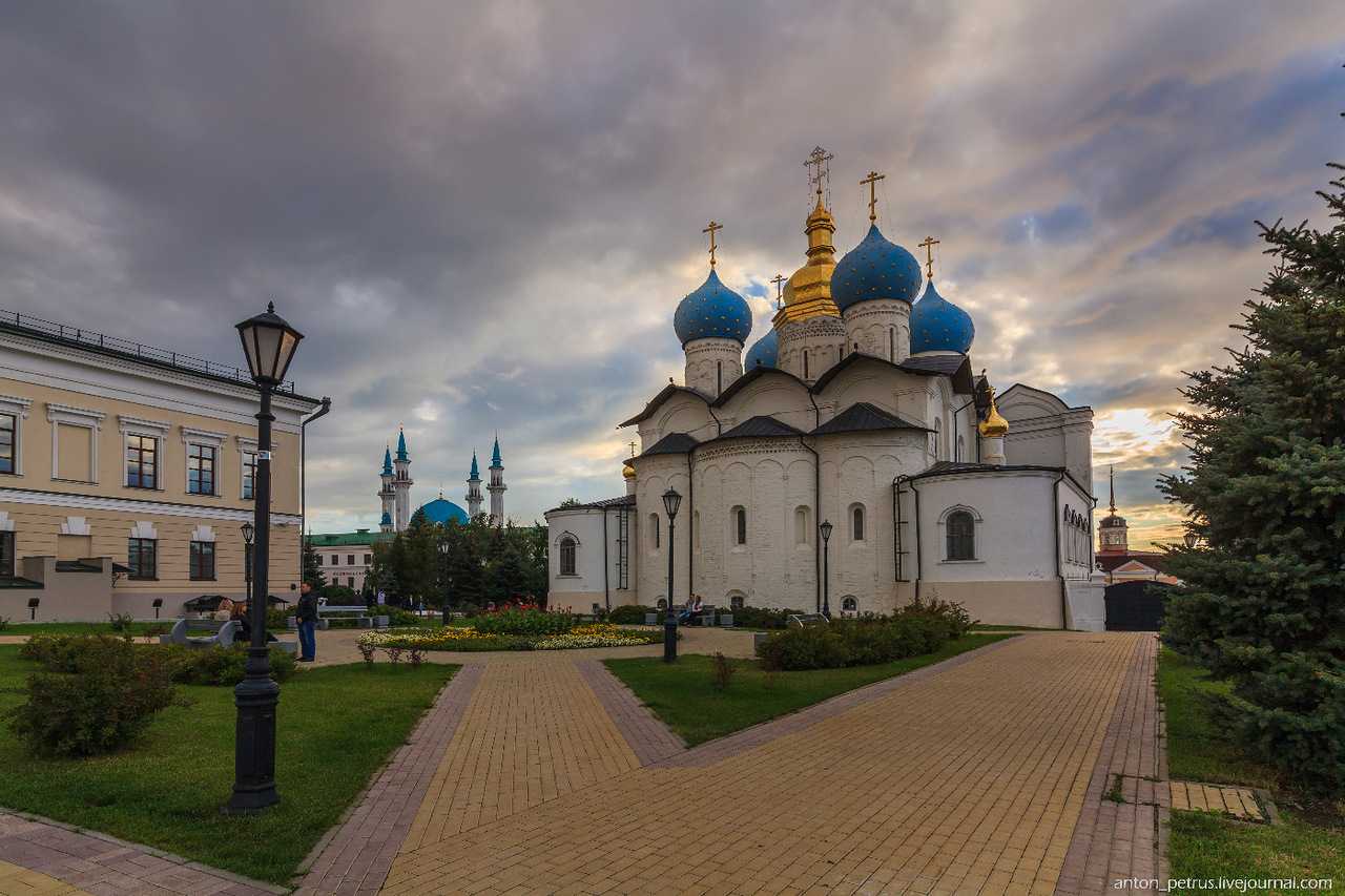 Православный храм в Кремле города Казань