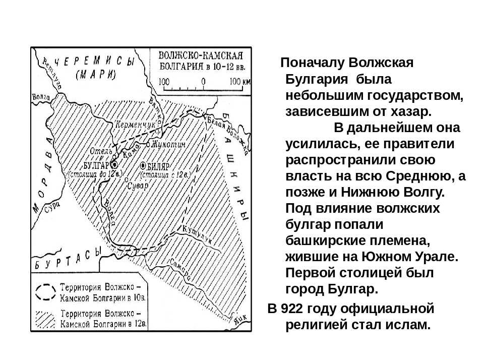 Назовите причины образования на средней волге государства волжская булгария