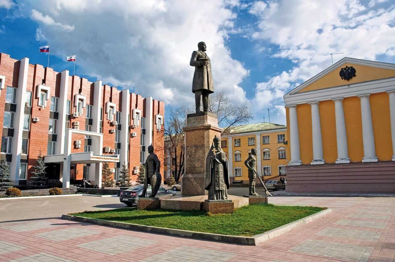 Памятник Петру Столыпину (Саратов) памятники Саратова